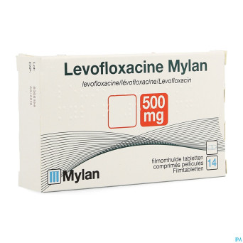 Levofloxacine viatris 500mg comp 14