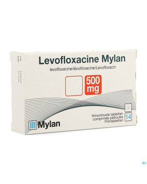 Levofloxacine viatris 500mg comp 14