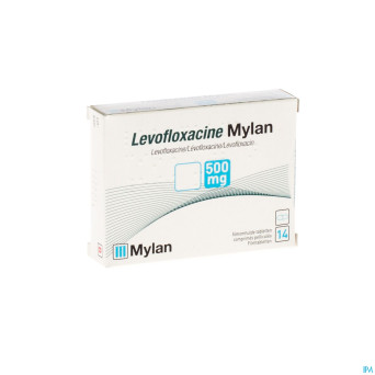 Levofloxacine viatris 500mg comp 14