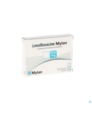 Levofloxacine viatris 500mg comp 14