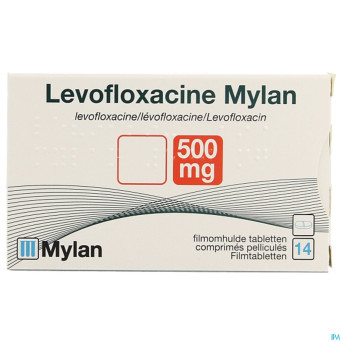 Levofloxacine viatris 500mg comp 14
