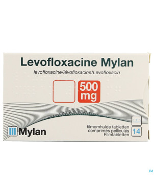 Levofloxacine viatris 500mg comp 14