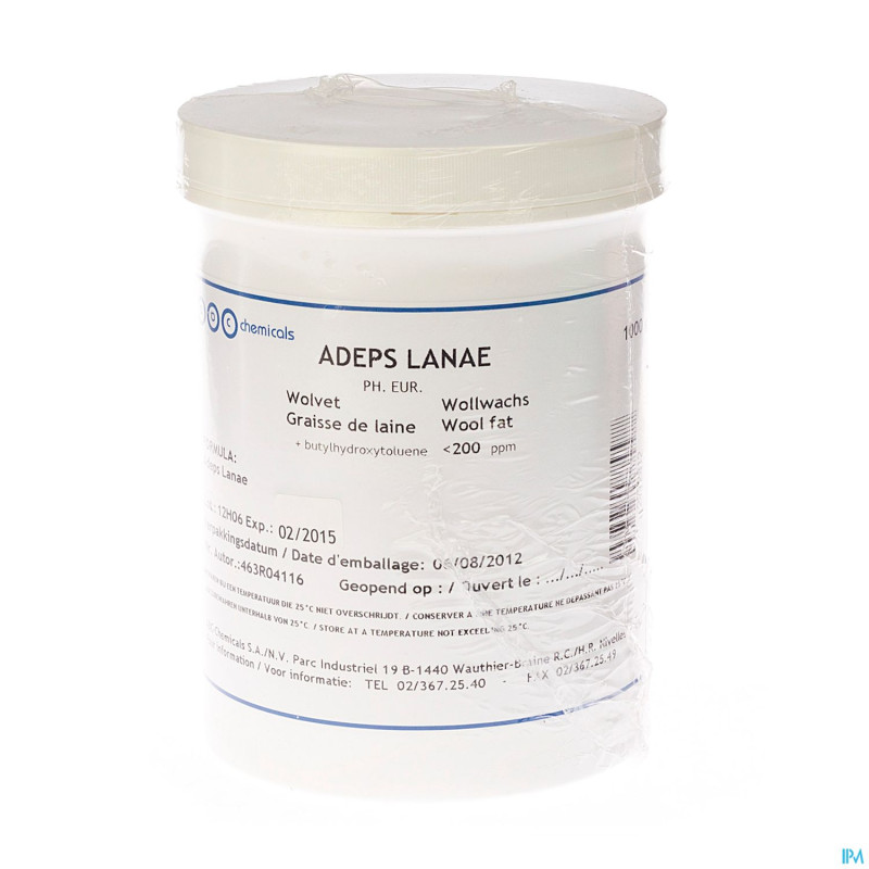 Graisse de laine (lanoline)   1kg abc