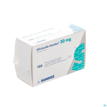 Gliclazide sandoz 30 mg comp  180 x 30 mg