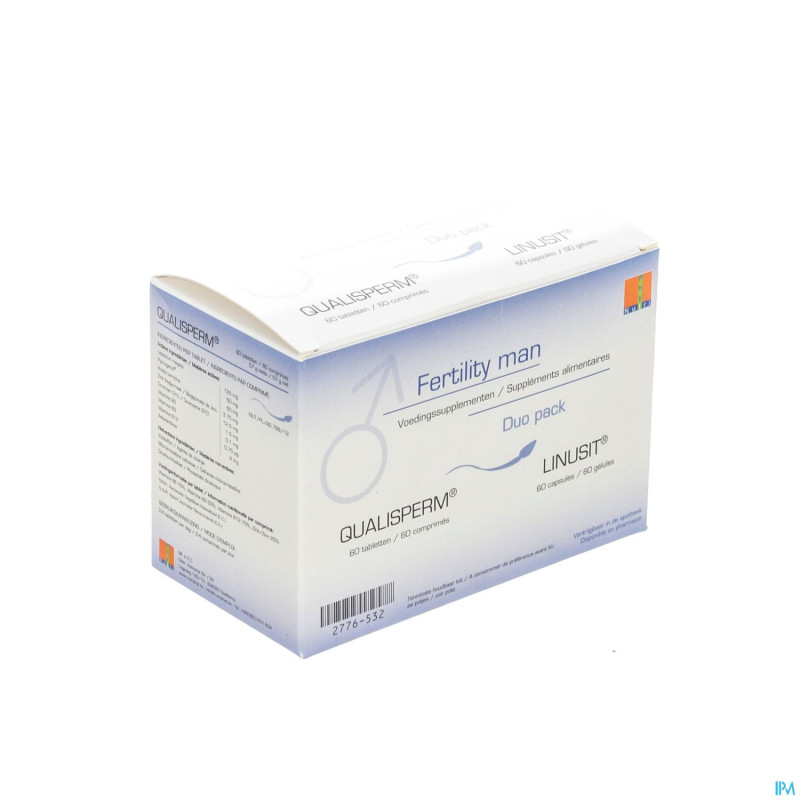 Fertility man duo 60 tabl qualisp.+60 caps linusit