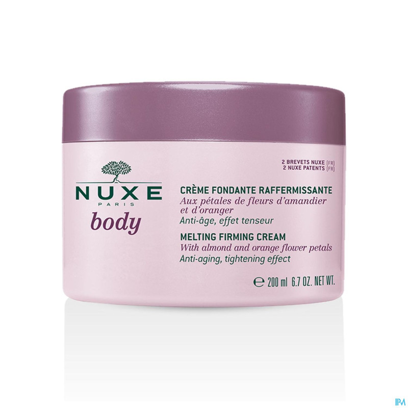 Nuxe body creme fondante raffermissante  pot 200ml