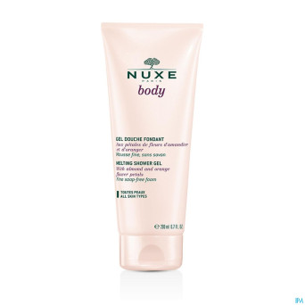 Nuxe body gel douche fondant tube 200ml