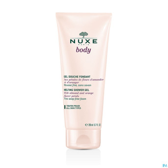 Nuxe body gel douche fondant tube 200ml