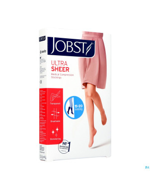 Jobst ultrasheer comf.c1 15-20 ad sunbronze  s