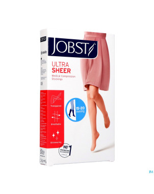 Jobst ultrasheer comf.c1 15-20 ad sunbronze  m