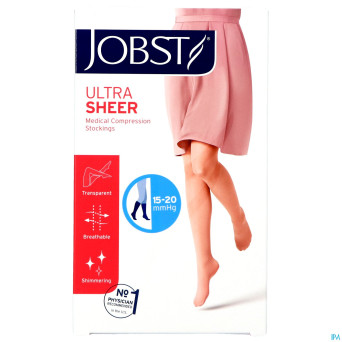Jobst ultrasheer comf.c1 15-20 ad sunbronze  m