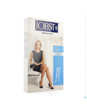 Jobst ultrasheer comf.c1 15-20 ag natural  l nop