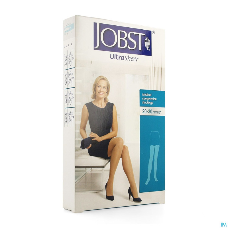 Jobst ultrasheer comf.c2 20-30 ag natural  l nop