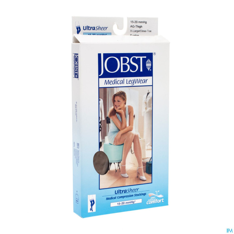 Jobst ultrasheer comf.c2 20-30 ag suntan xl nop