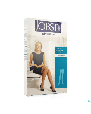 Jobst ultrasheer comf.c2 20-30 ag cl.black  m nop