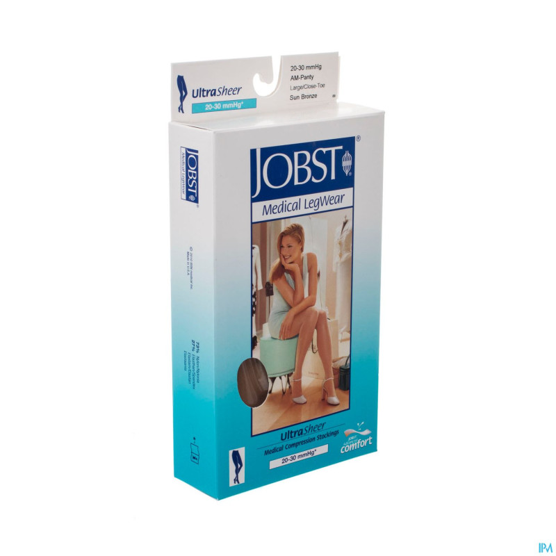 Jobst ultrasheer comf.c2 20-30 at sunbronze  l