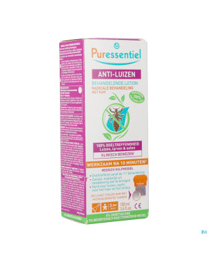 Puressentiel anti-poux 100ml + peigne