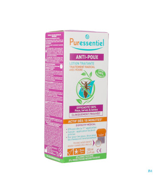 Puressentiel anti-poux 100ml + peigne