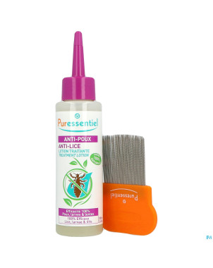 Puressentiel anti-poux 100ml + peigne