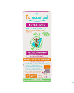 Puressentiel anti-poux 100ml + peigne
