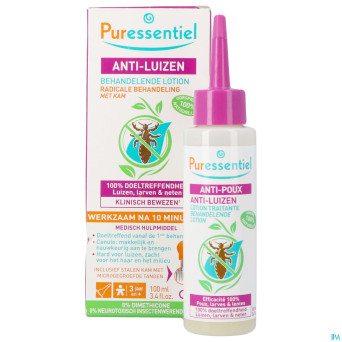 Puressentiel anti-poux 100ml + peigne