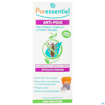 Puressentiel anti-poux 100ml + peigne