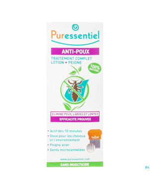 Puressentiel anti-poux 100ml + peigne