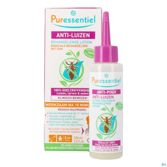 Puressentiel anti-poux 100ml + peigne