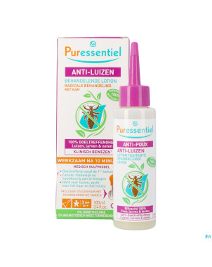 Puressentiel anti-poux 100ml + peigne
