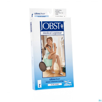 Jobst ultrasheer comf.20-30 ad suntan petite  l