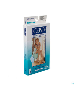 Jobst ultrasheer comf.20-30 ag suntan pet.kant  m