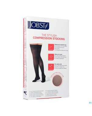 Jobst ultrasheer comf.20-30 ag suntan pet.kant xl
