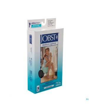 Jobst ultrasheer comf.20-30 ag cl.bl. pet kant  l