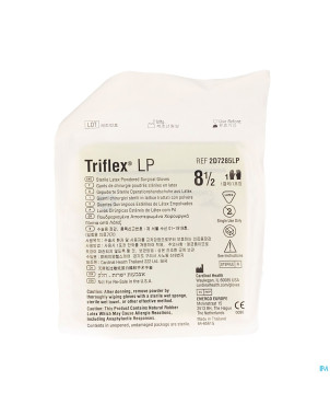 Triflex gants chir.latex +pdr ster  8,5 paire
