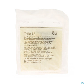 Triflex gants chir.latex +pdr ster  8,5 paire