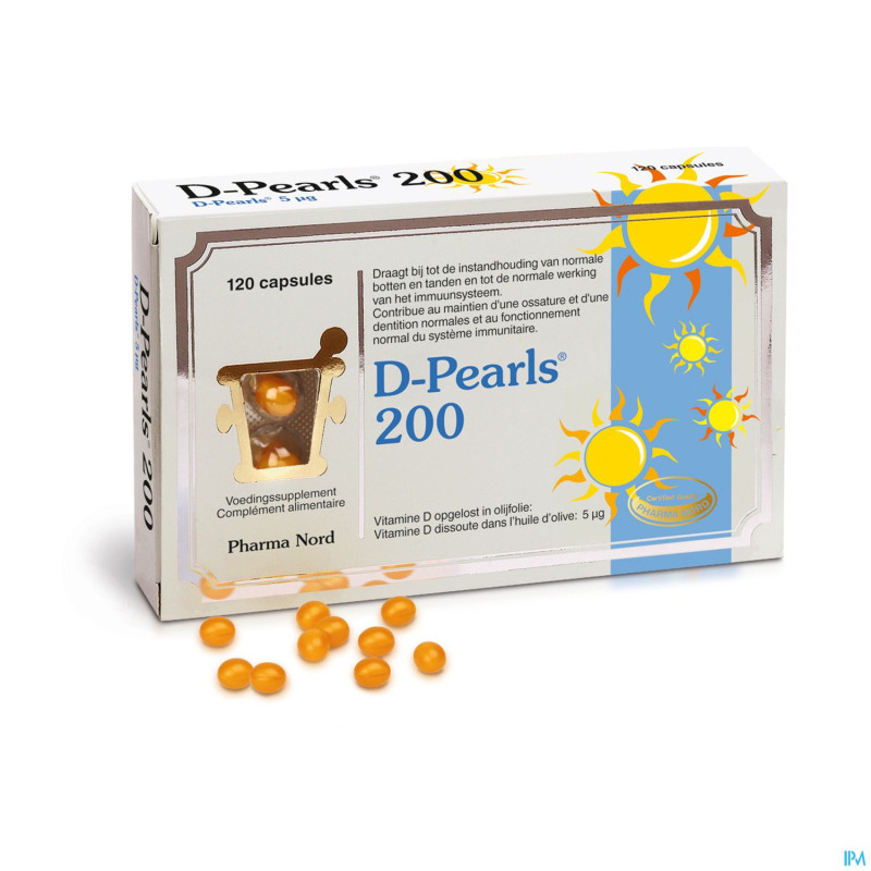 D-pearls 200 caps 120