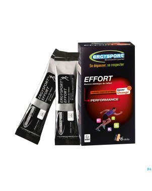 Ergysport effort orange boisson stick 6x30g