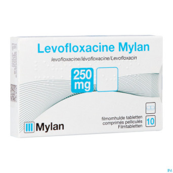 Levofloxacine viatris 250mg comp 10