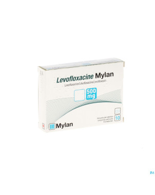 Levofloxacine viatris 500mg comp 10