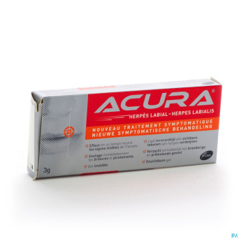 Acura herpes labialis gel tube 1x3g