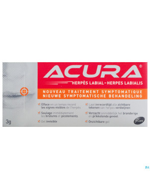 Acura herpes labialis gel tube 1x3g