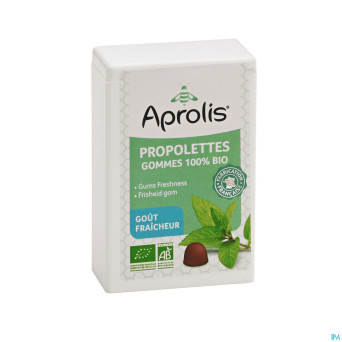 Aprolis propolettes fraicheur bio    gomme  50g