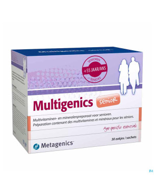 Multigenics senior   pdr sach  30 7287  metagenics