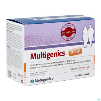 Multigenics senior   pdr sach  30 7287  metagenics