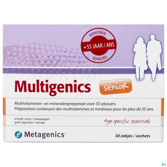Multigenics senior   pdr sach  30 7287  metagenics