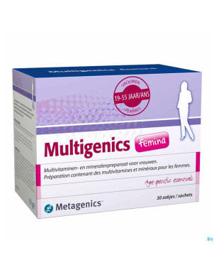 Multigenics femina   pdr sach  30 7284  metagenics