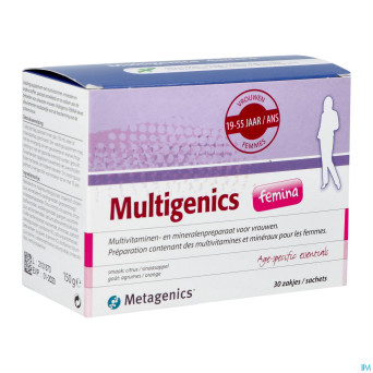 Multigenics femina   pdr sach  30 7284  metagenics