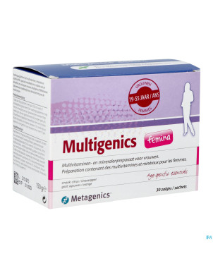 Multigenics femina   pdr sach  30 7284  metagenics