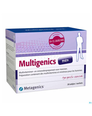 Multigenics men    pdr sach  30 7286  metagenics