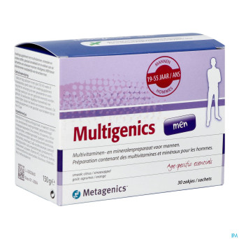 Multigenics men    pdr sach  30 7286  metagenics